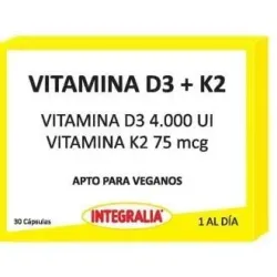Integralia vitamina d3+k2 30caps