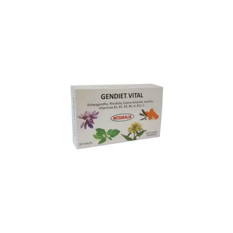 Integralia gendiet 20 ampollas | Farmacia Barata