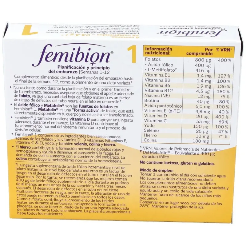 Femibion pronatal 1 28comp. 2 | Farmacia Barata Femibion pronatal 1 28comp. 2 | Farmacia Barata