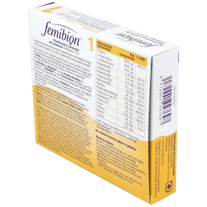 Femibion pronatal 1 28comp. 2 | Farmacia Barata Femibion pronatal 1 28comp. 2 | Farmacia Barata