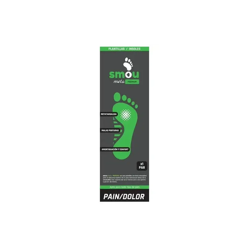 Smou meta premium plantilla juanetes talla 43/44 1 par | Farmacia Barata