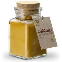 Curcuma y pimienta negra polvo especia 90gr eco