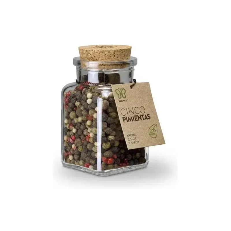 Naturcid cinco pimientas grano eco 70g | Farmacia Barata
