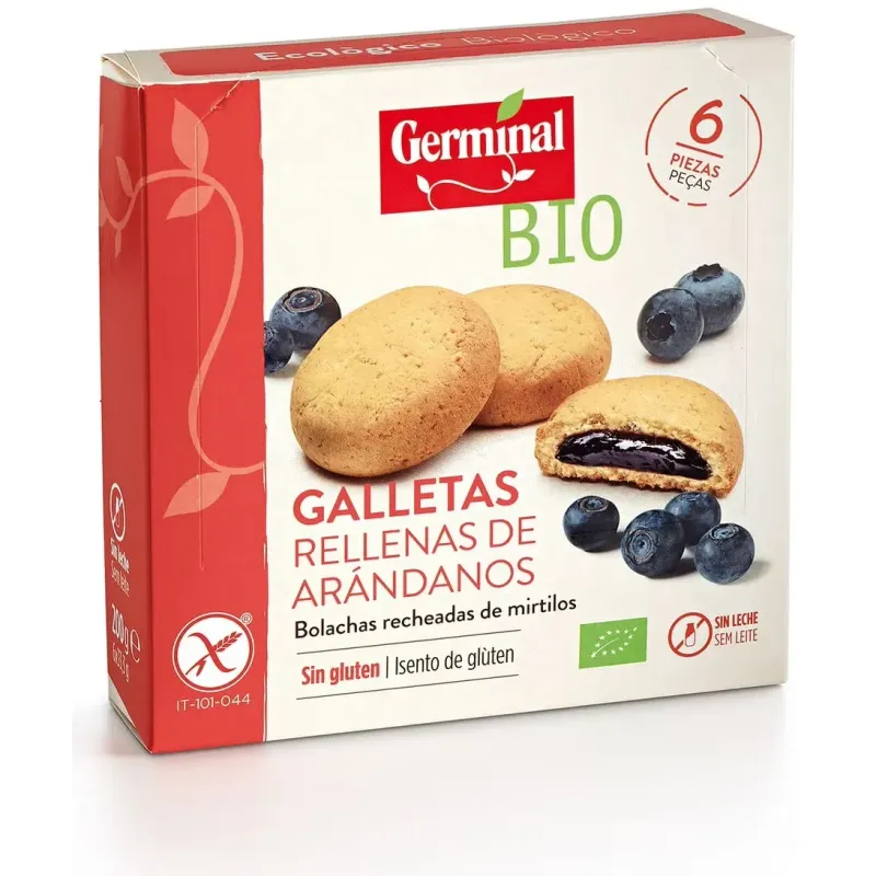 Germinal gall. rellenas crema arandanos 250g | Farmacia Barata
