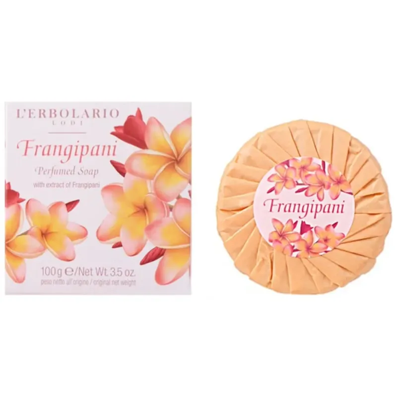 L'erbolario frangipani jabón perfumado 100g | Farmacia Barata