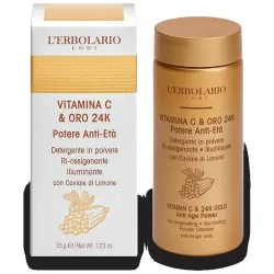 L'erbolario vitamina c y oro 24k limpiadora 35g
