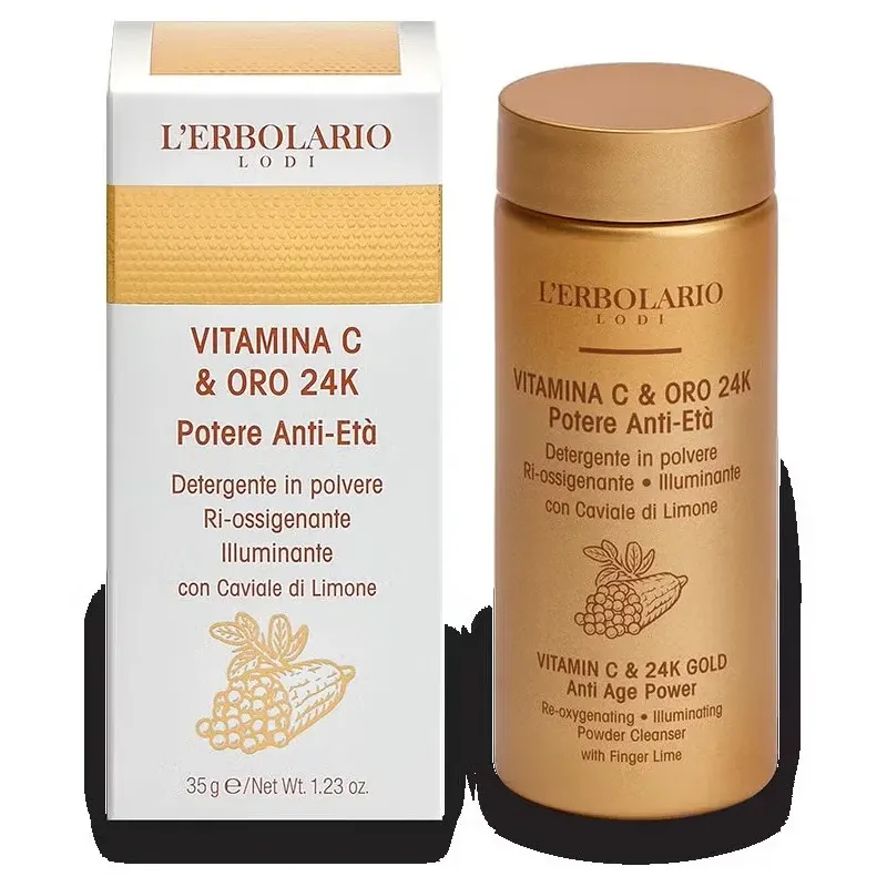 L'erbolario vitamina c y oro 24k limpiadora 35g | Farmacia Barata