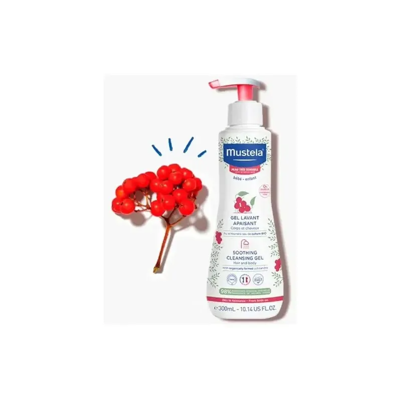 Mustela gel de baño confort con schisandra bio 300ml | Farmacia Barata