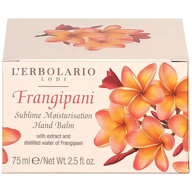 L'erbolario frangipani bálsamo manos sublime hidratación 75ml | Farmacia Barata L'erbolario frangipani bálsamo manos sublime hidratación 75ml | Farmacia Barata