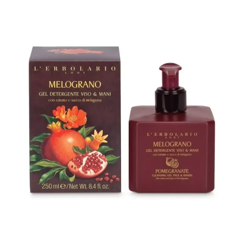 L'erbolario melograno gel detergente cara y manos 250ml | Farmacia Barata L'erbolario melograno gel detergente cara y manos 250ml | Farmacia Barata