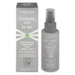 L'erbolario ácido hialurónico hombre bálsamo cara barba 100ml