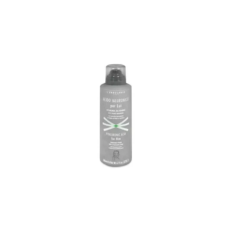 L'erbolario ácido hialurónico hombre espuma afeitar 200ml | Farmacia Barata