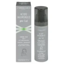 L'erbolario ácido hialurónico hombre crema cara 24 horas 50ml