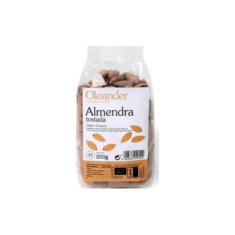 Oleander almendra tostada con piel 200g | Farmacia Barata
