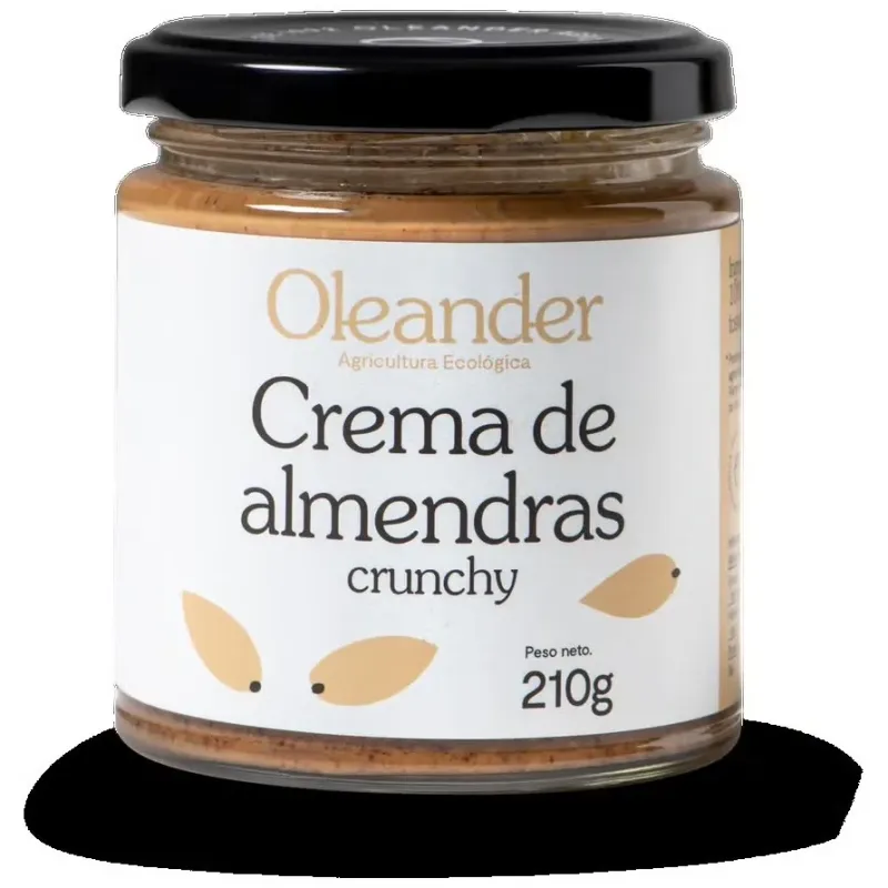 Crema de almendra crunchy 210gr. bio vegan sg | Farmacia Barata