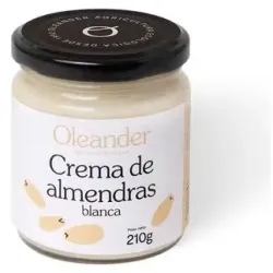 Crema de almendra blanca repelada 210gr. bio vegan
