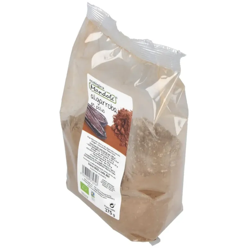 Mandole harina algarroba eco 375g | Farmacia Barata