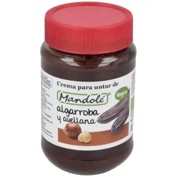 Mandole crema algarroba avellana s/pal 375g | Farmacia Barata