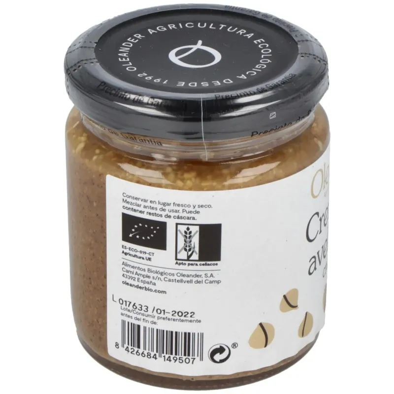 Oleander crema avellanas crunchy 210g | Farmacia Barata