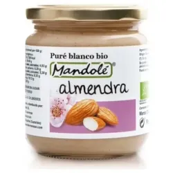 Mandole crema almendras blanca bio 325g