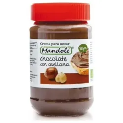 Mandolé crema cacao con avellana vegan bio 375g