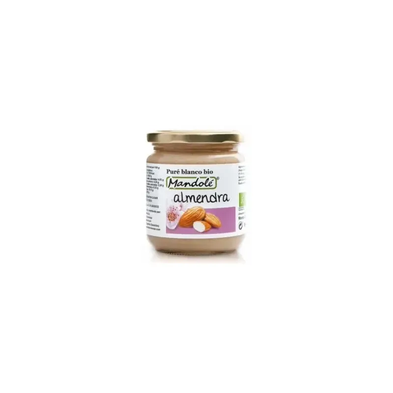 Mandole crema almendras blanca bio 325g | Farmacia Barata