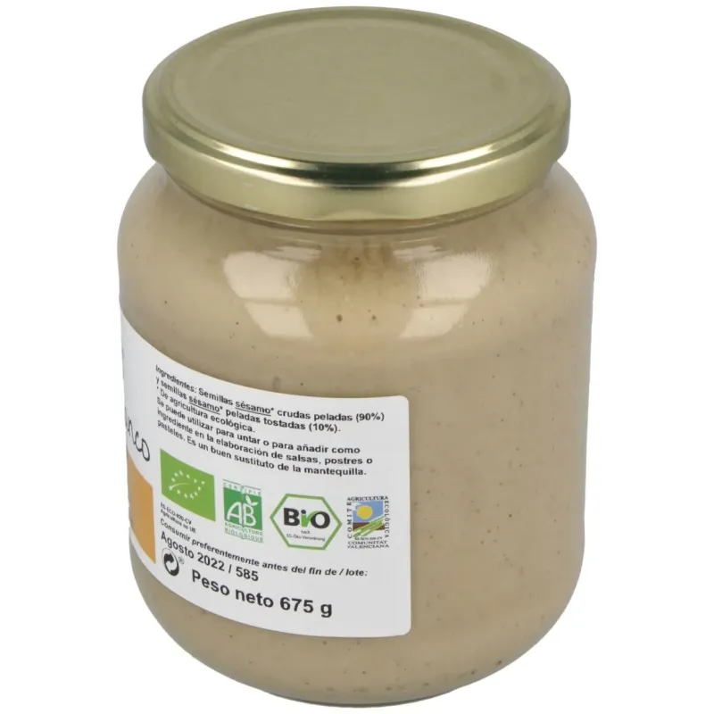 Pure de sesamo blanco 675gr. bio | Farmacia Barata