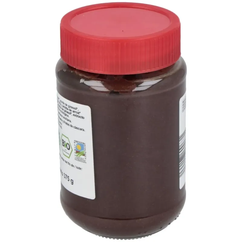 Mandole crema algarroba avellana s/pal 375g | Farmacia Barata