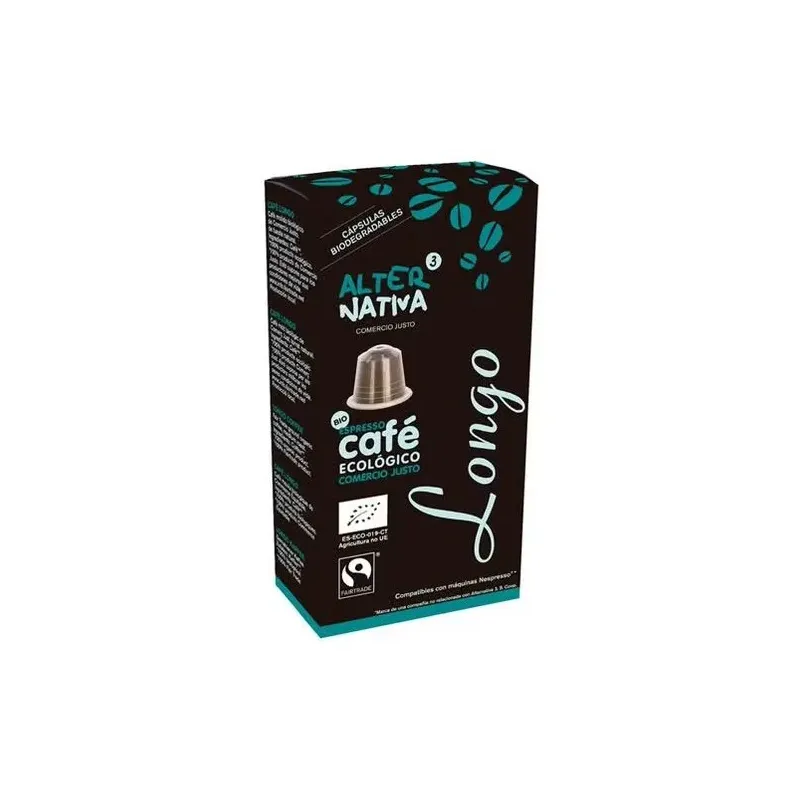 Cafe longo 10capsulas cafe biodegradable. eco | Farmacia Barata Cafe longo 10capsulas cafe biodegradable. eco | Farmacia Barata