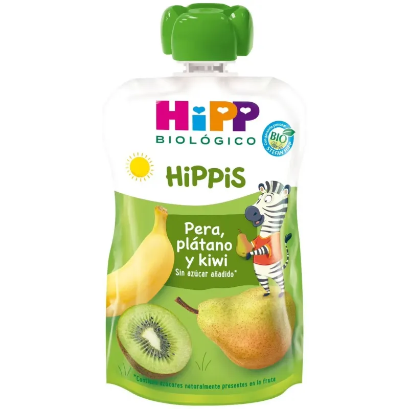 Pouches de kiwi pera y platano bebibles 100gr. bio | Farmacia Barata Pouches de kiwi pera y platano bebibles 100gr. bio | Farmacia Barata