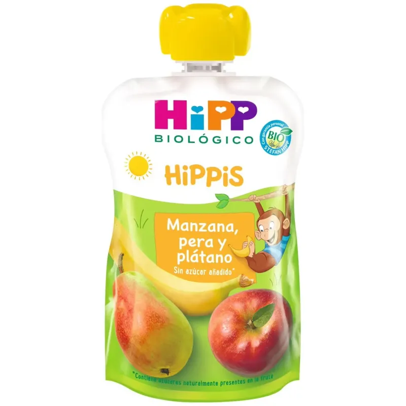 Pouches de manzana pera y platano bebibles 100gr. | Farmacia Barata Pouches de manzana pera y platano bebibles 100gr. | Farmacia Barata