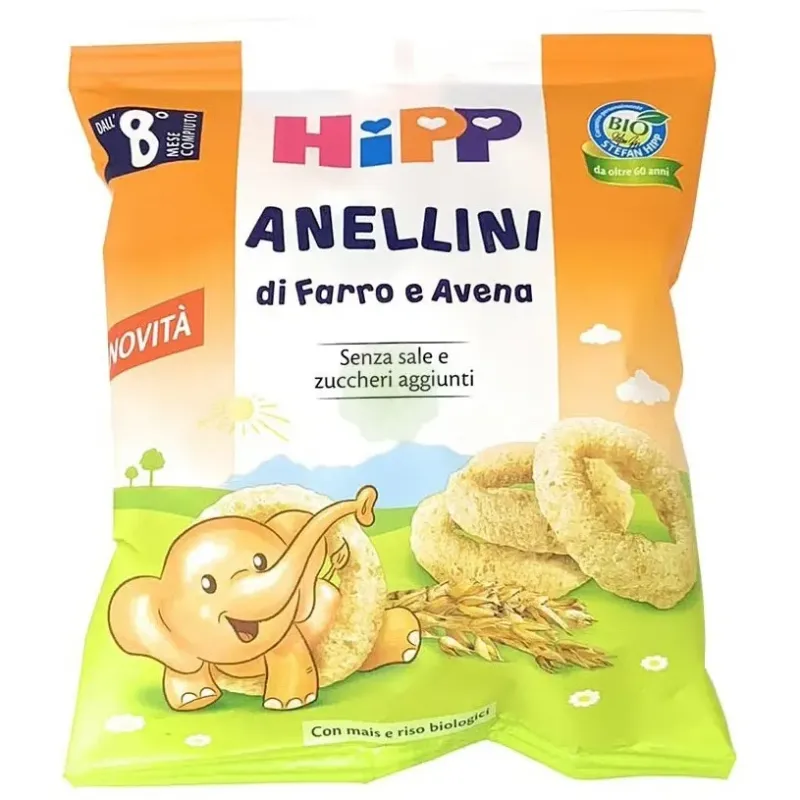 Aritos de espelta y avena snack 30gr. bio sg | Farmacia Barata