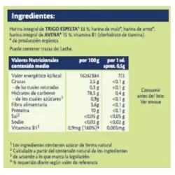Aritos de espelta y avena snack 30gr. bio sg | Farmacia Barata
