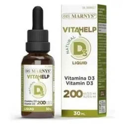 Vitahelp vitamina d3 200ui 30ml.
