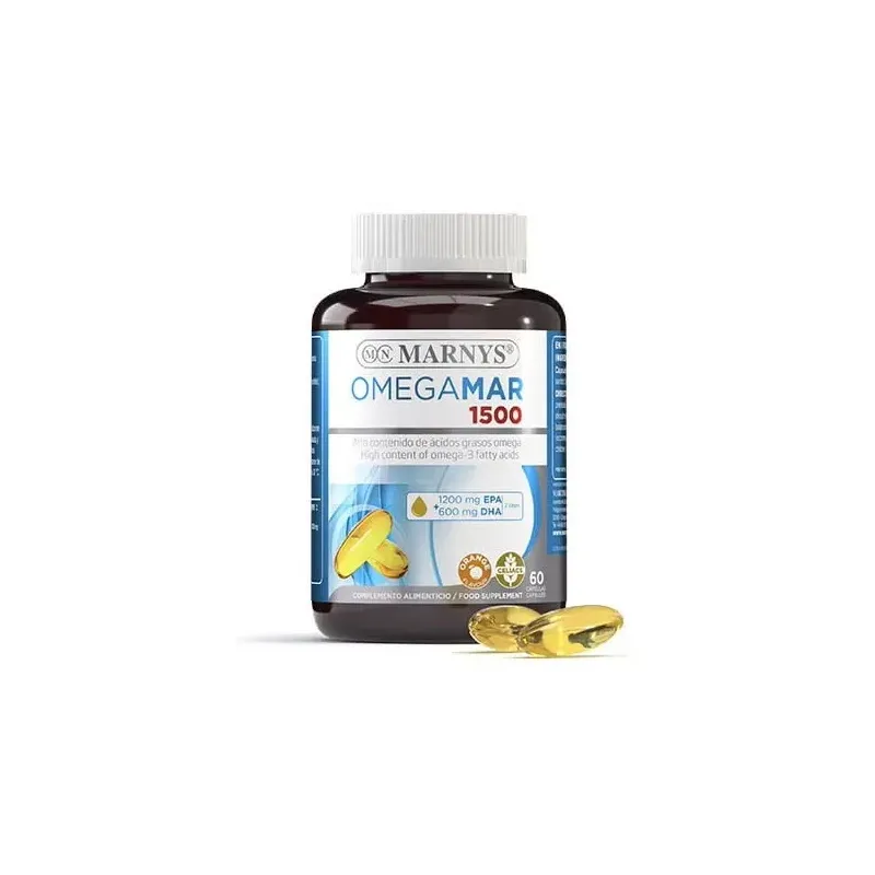 Marnys omegamar 1500 60caps | Farmacia Barata