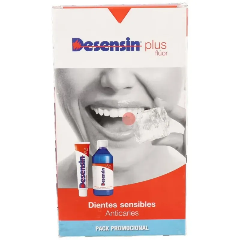 Desensin® plus pasta 125ml + colutorio 500ml | Farmacia Barata