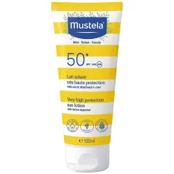 Mustela leche solar protección muy alta spf 50+ 100ml | Farmacia Barata