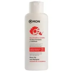 Gel champu rosa mosqueta y calendula 750ml. eco