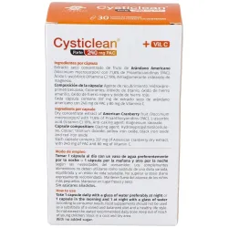 Cysticlean forte 240ml. 30cap. | Farmacia Barata