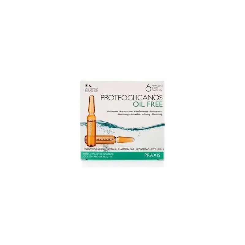 Praxis proteoglicanos oil free 6x2ml | Farmacia Barata Praxis proteoglicanos oil free 6x2ml | Farmacia Barata