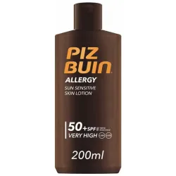 Piz buin allergy loción piel sensible spf50+ proteccion 400ml