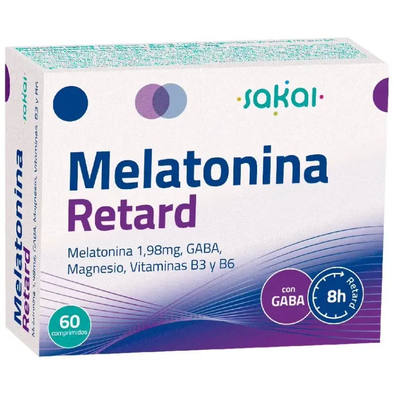 Sakai melatonina retard 60comp | Farmacia Barata Sakai melatonina retard 60comp | Farmacia Barata