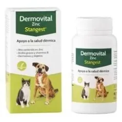 Dermovital zinc perros y gatos 60comp.