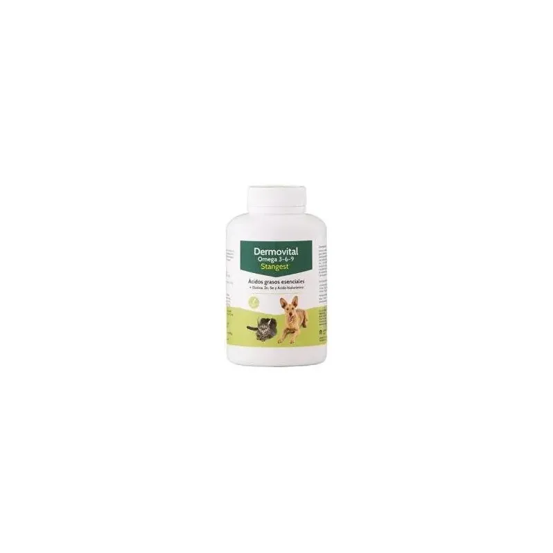 Dermovital omega 3-6-9 perros y gatos 300cap. | Farmacia Barata