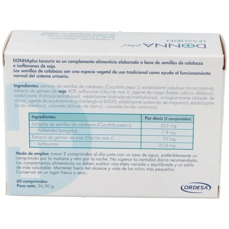 Donnaplus lessurin 60comp. 2 | Farmacia Barata