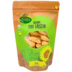Zealia mini grissini pipas de girasol bio sin gluten vegan 75g