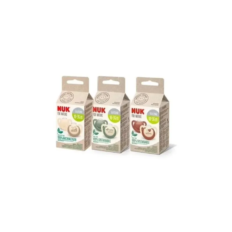 Nuk for nature chupete silicona 18-36 meses 2uds | Farmacia Barata Nuk for nature chupete silicona 18-36 meses 2uds | Farmacia Barata