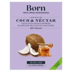 Born coco y nectar laminas deshidratados eco 40g