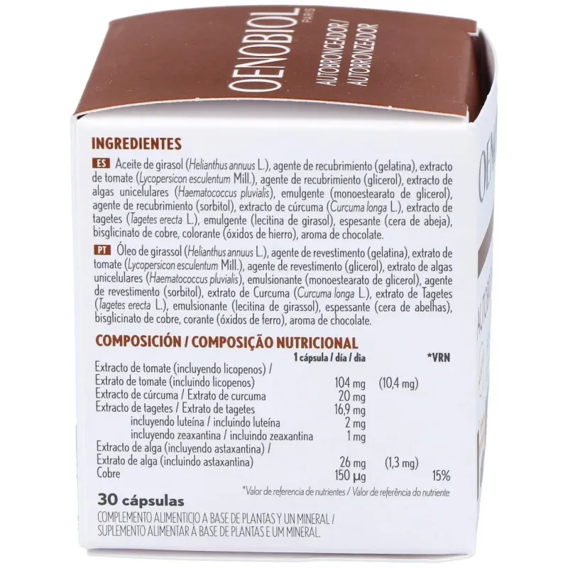 Oenobiol autobronceador 30cap. 2 | Farmacia Barata