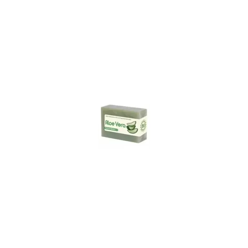 Jabon en pastilla de aloe vera 100gr. | Farmacia Barata